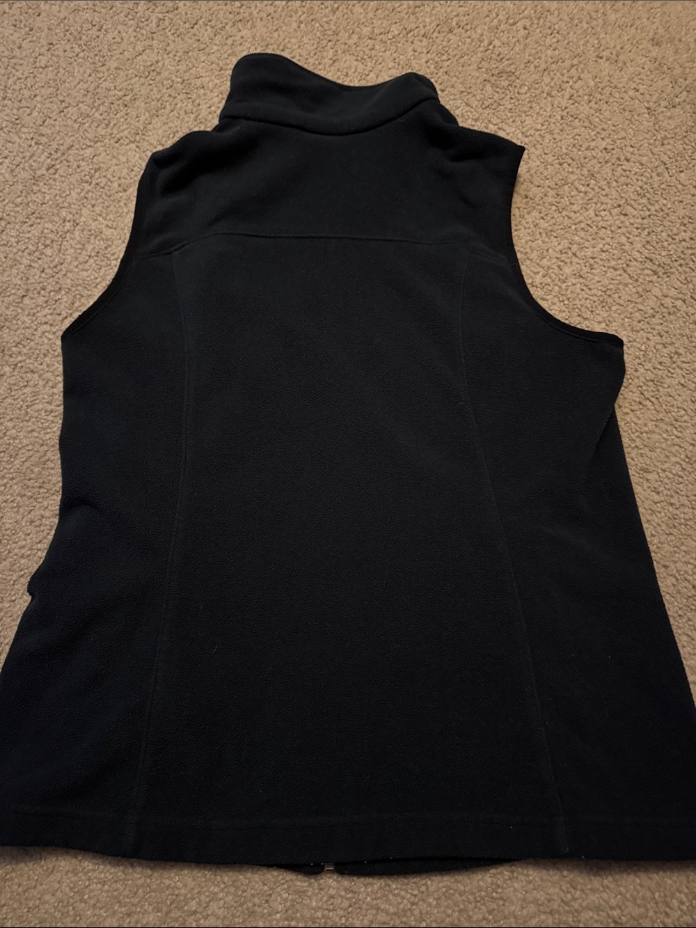 Columbia Black Fleece Vest - Picture 5 of 5